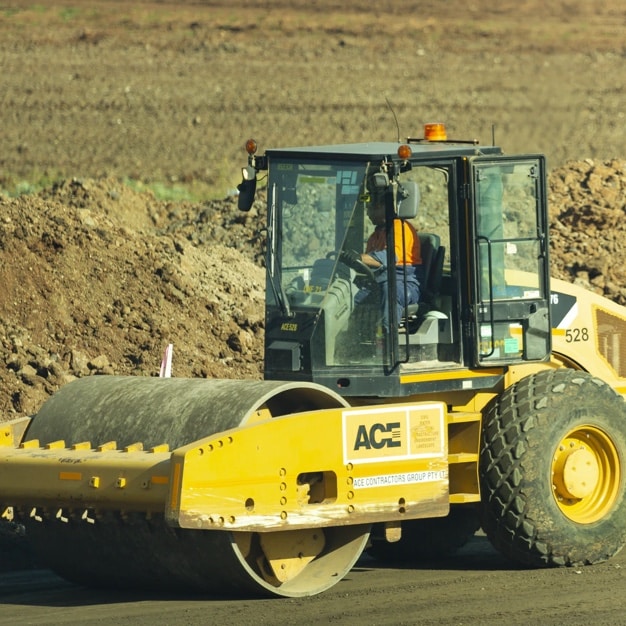 Road Construction Machinery — Excavators In Mackay, QLD