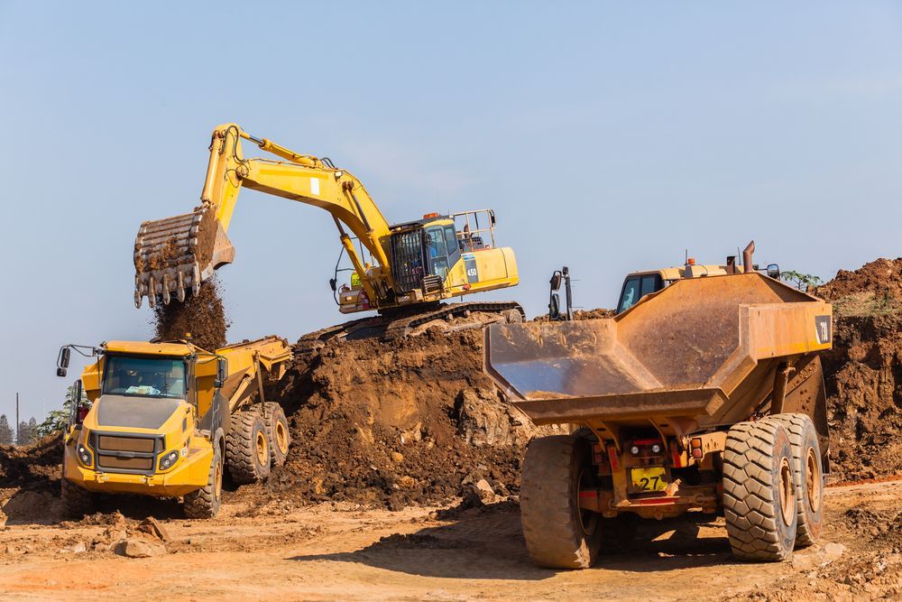 Construction Equipment— Excavators In Mackay, QLD